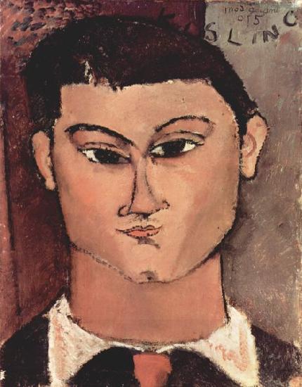 Amedeo Modigliani Portrat de Moise Kiesling oil painting picture